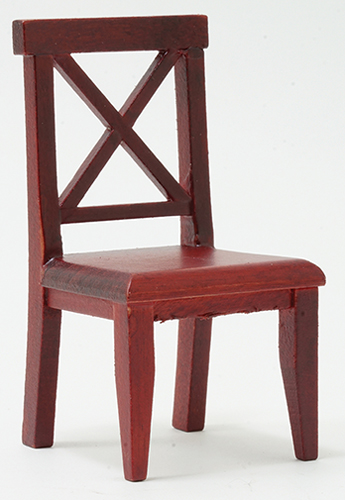 Cross Buck Chair, Mahogany